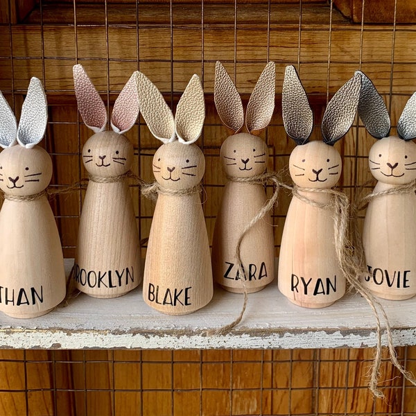 Personalized Easter Wood Toy