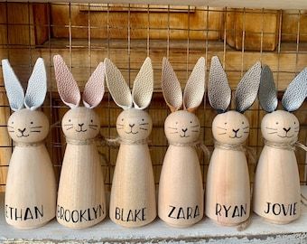 Personalized Easter Basket Tag | Bunny Tags | Easter Place Cards | Easter Tags | Bunny Place Cards | Easter Name Tags | Easter Basket