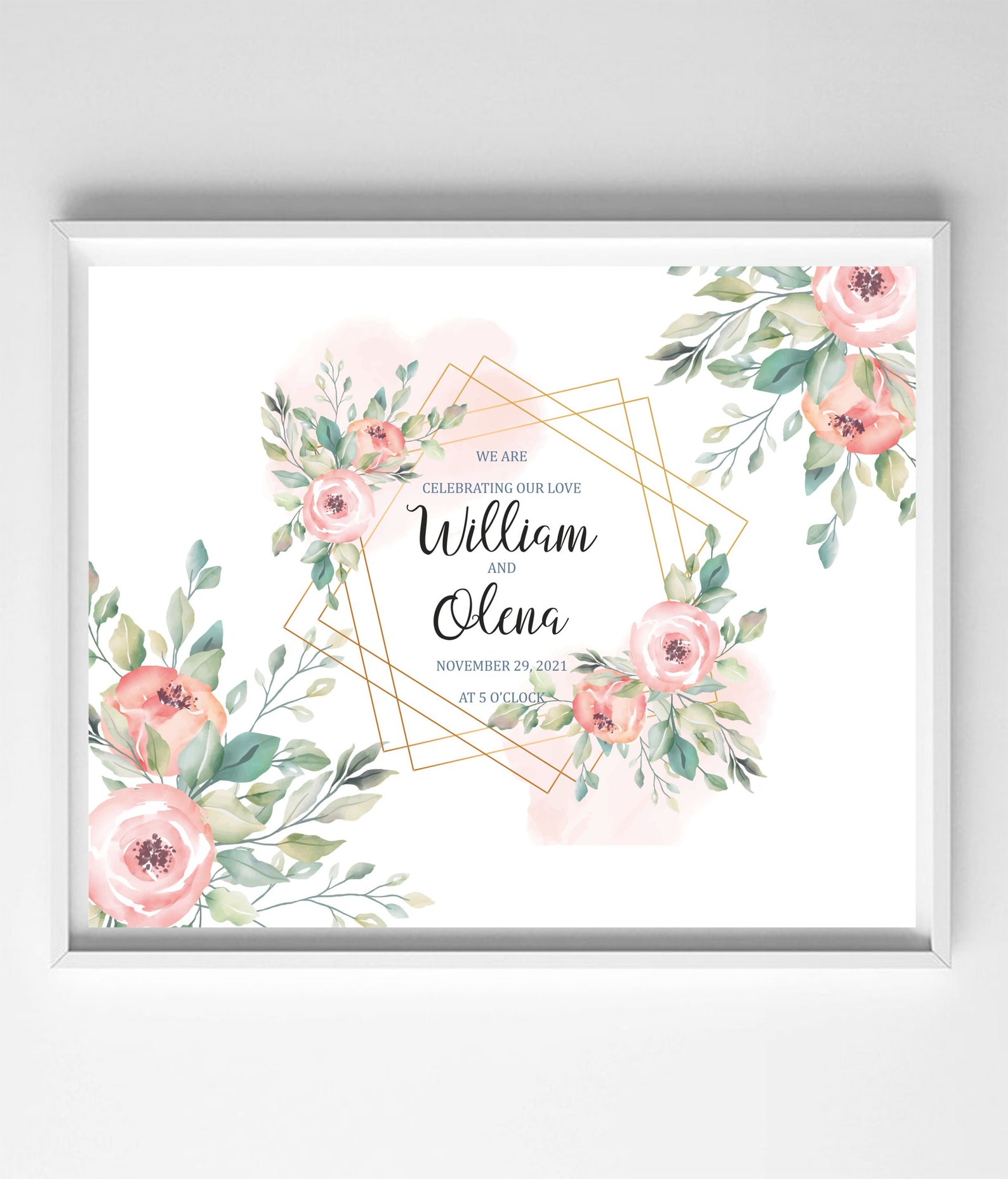 Wedding Print Black and White Wedding card print wall art | Etsy