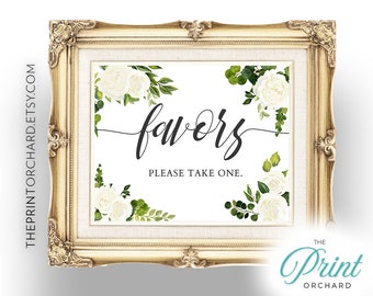 Signo de favoritos de la ducha, signo del favor de la boda, por favor tome un signo, signo de favores imprimibles, signo de la boda, favores de la ducha, signo de la mesa del favor, novia