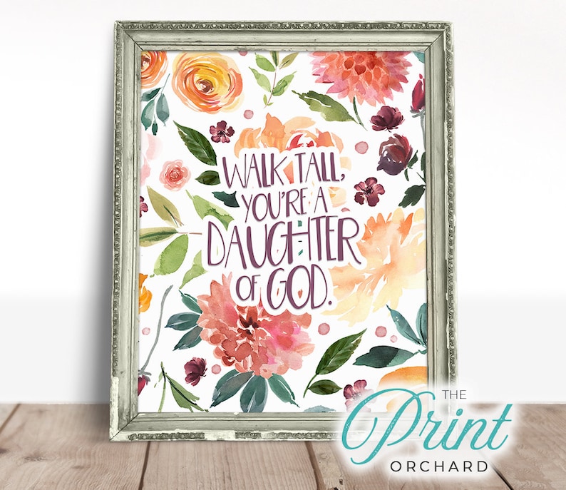 Walk Tall You Re A Daughter Of God Yw Christian Daughter Etsy If you don't see it immediately, then type its name in the search music library field and search for it. etsy
