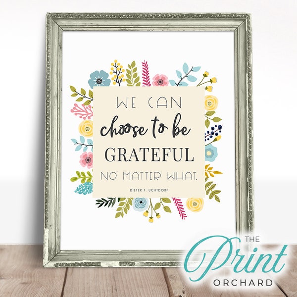 Gratitude Quote - Etsy
