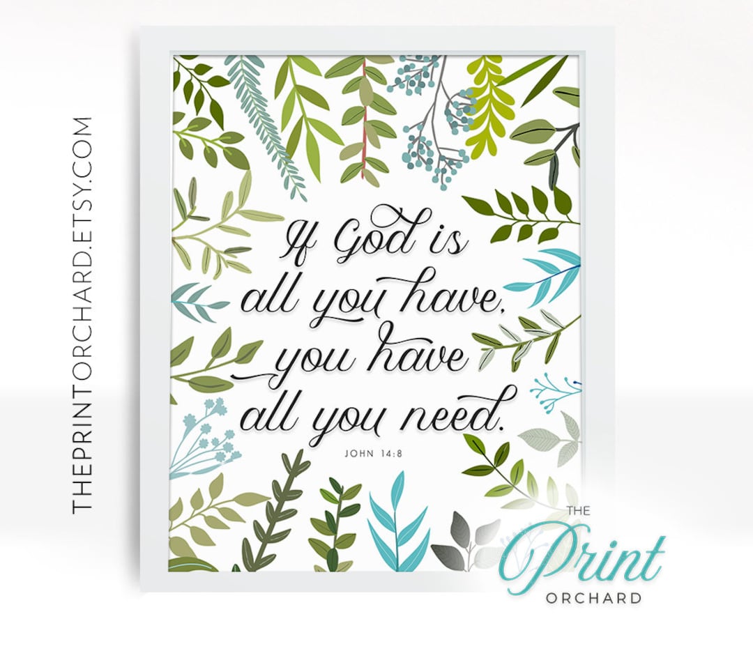 If God is All You Have