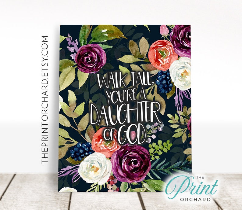 Walk Tall You're A Daughter Of God LDS Young Women's Walk Tall You're a Daughter of God Young Womens