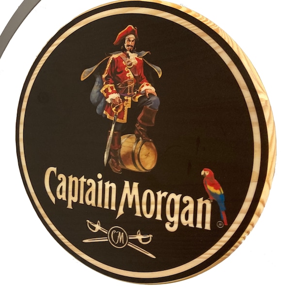 Captain Morgan Double Sided Pub Sign