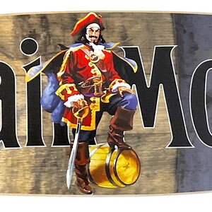 Captain Morgan 4 foot Surfboard Sign