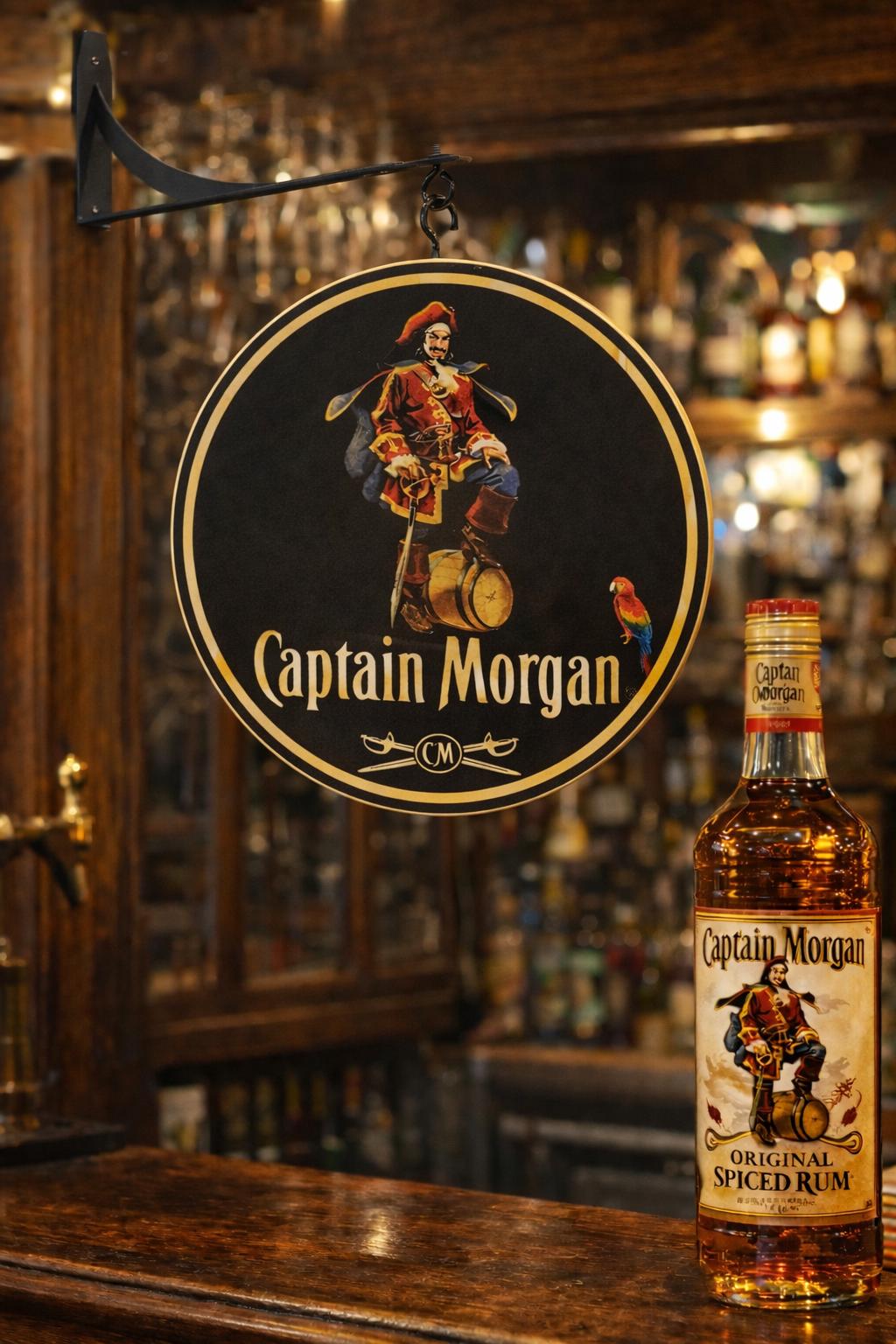 Captain Morgan Bar Sign - Etsy