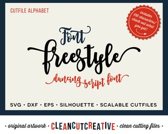 Fun Script Font Etsy