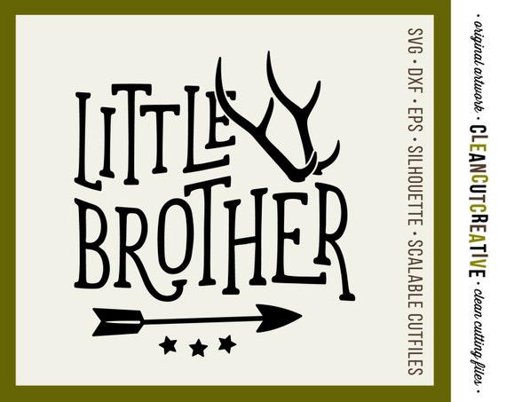 Download Svg Little Brother Svg Antlers Svg Arrows Svg Big Brother Etsy