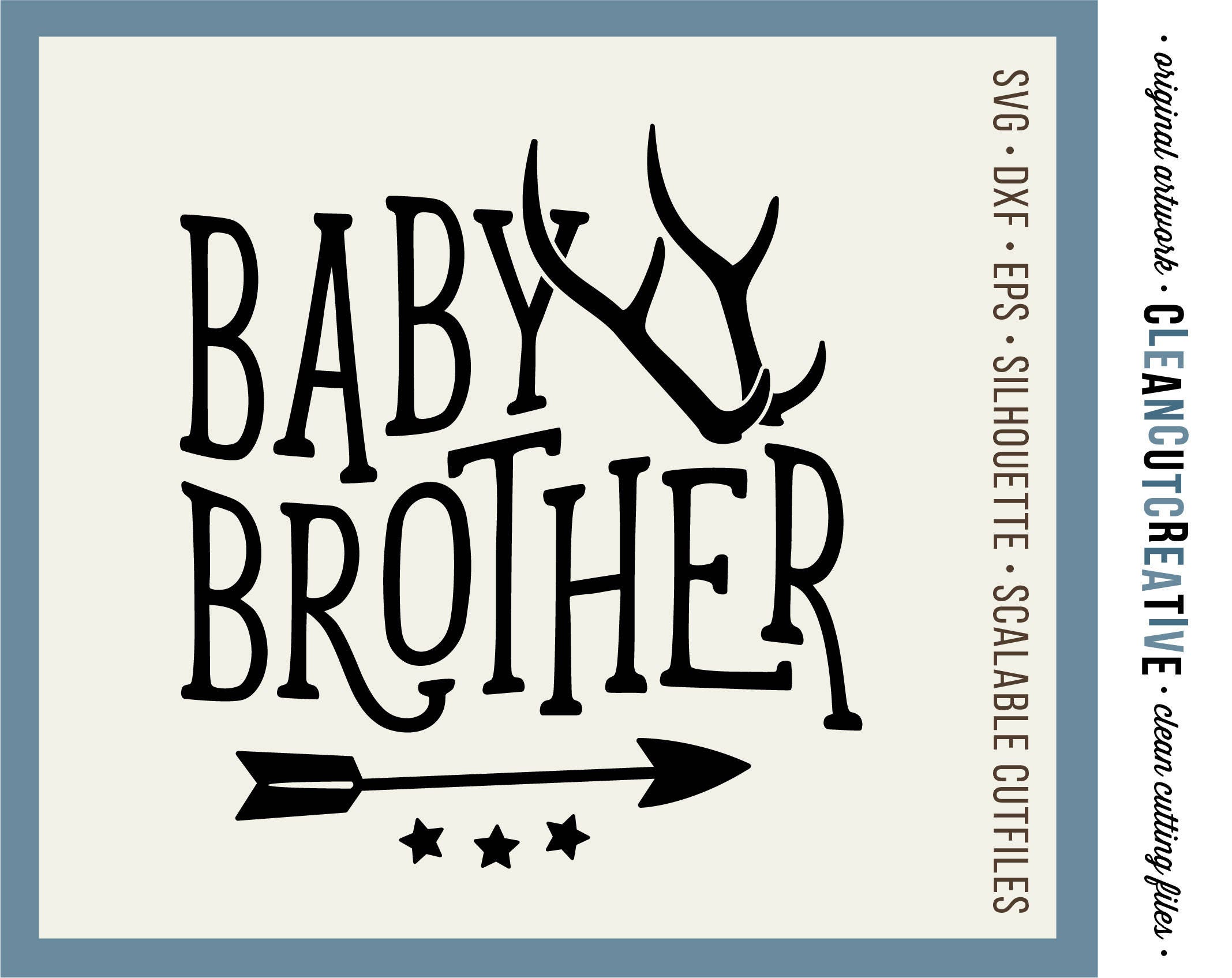 Download 319+ Baby Brother Svg Free SVG File for Silhouette