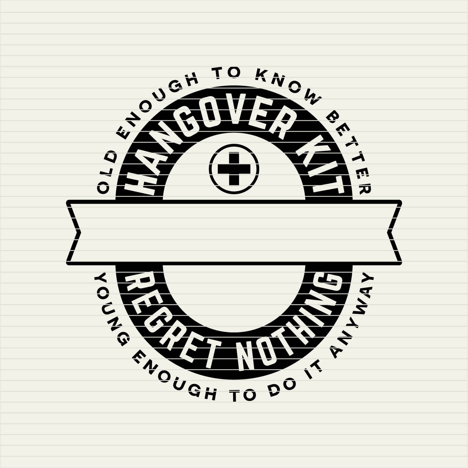SVG Birthday Hangover Kit Svg 21st 30th 40th 50th Birthday Etsy