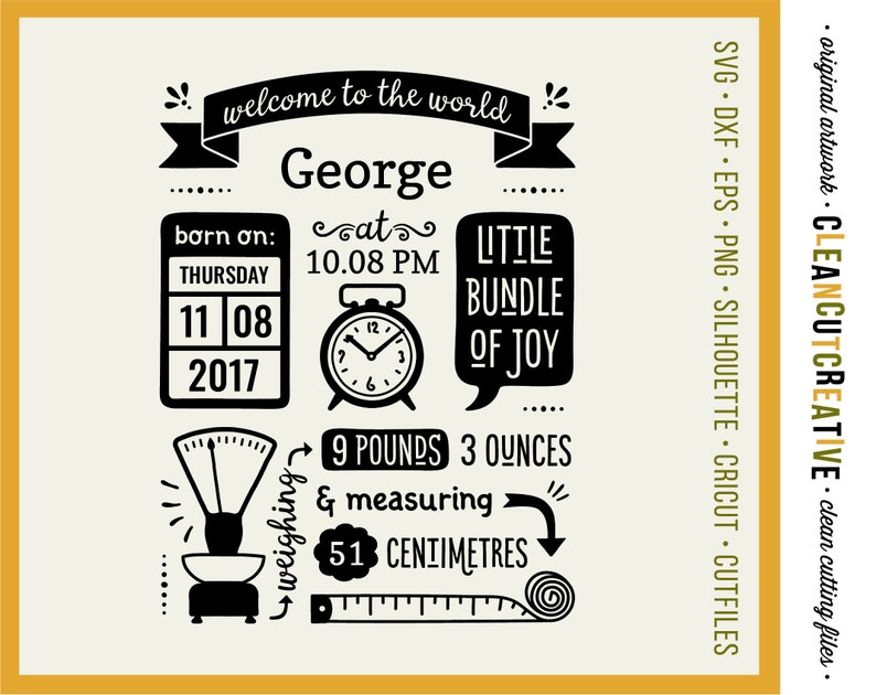 Free Free 330 Baby Stats Svg SVG PNG EPS DXF File