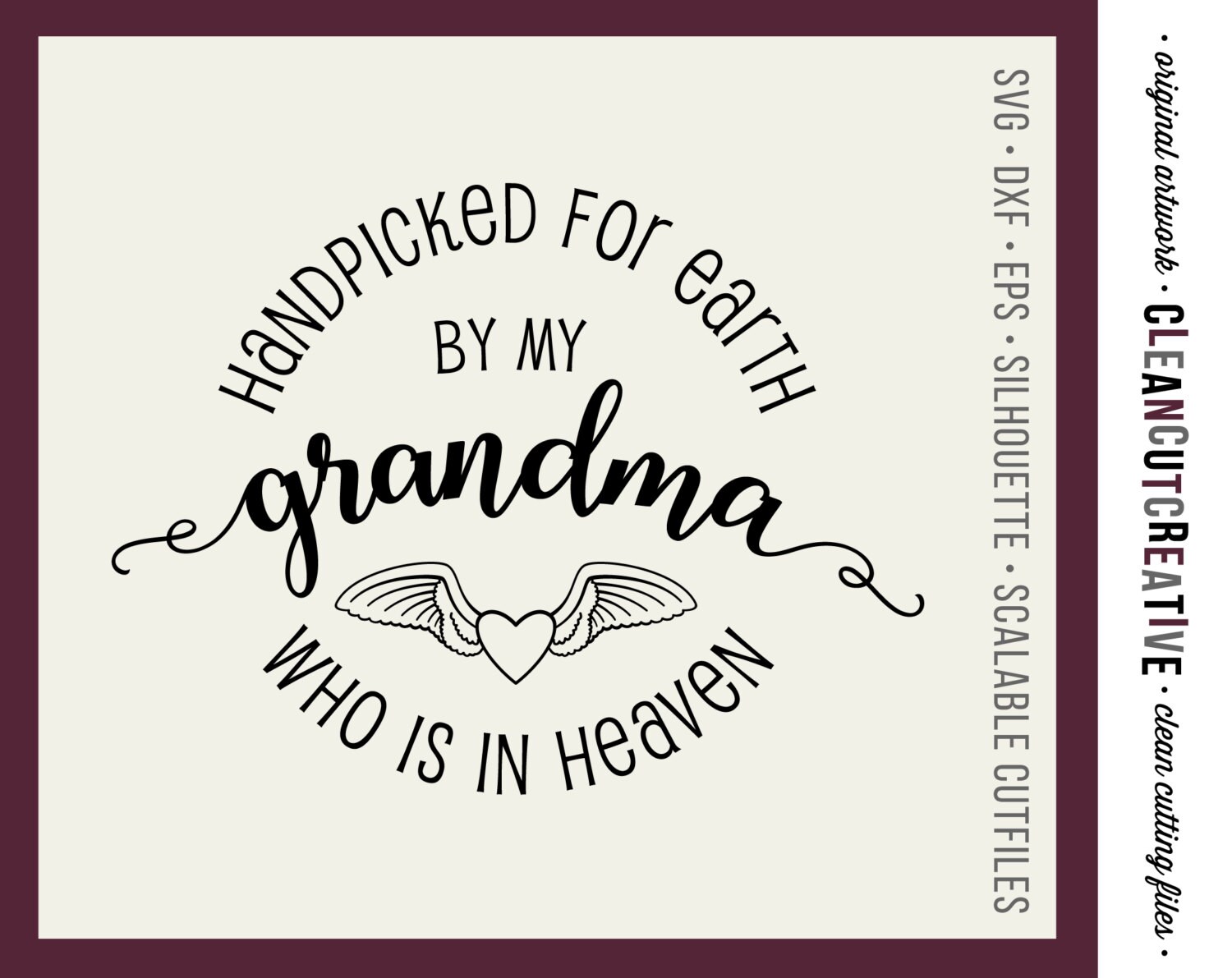 Download Svg Handpicked For Earth By Grandma Svg Dxf Eps Png Baby Etsy