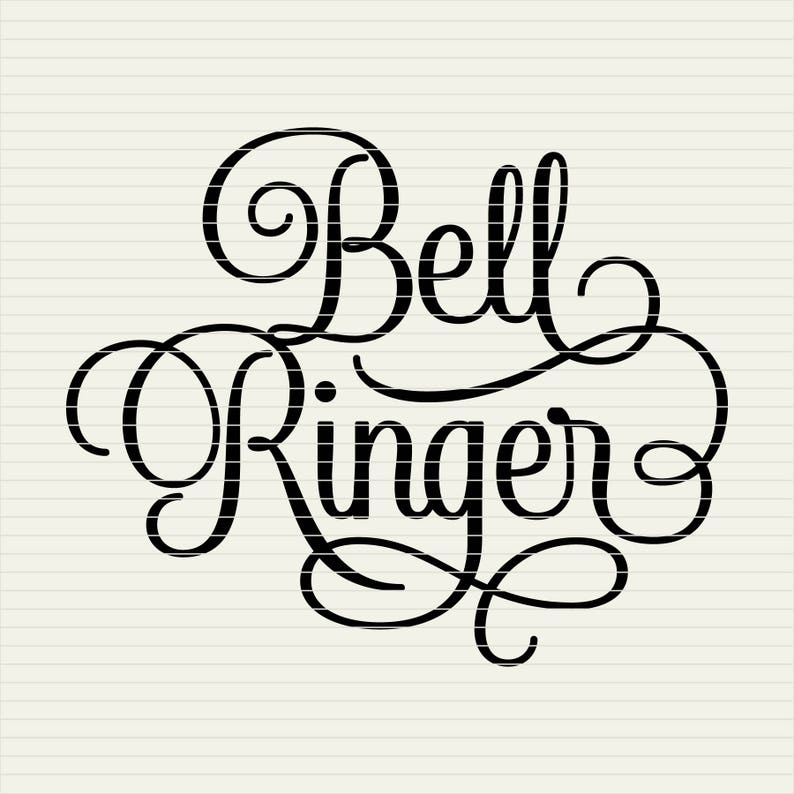 Download SVG Bell Ringer svg Wedding Bell svg Junior Bridesmaid svg | Etsy