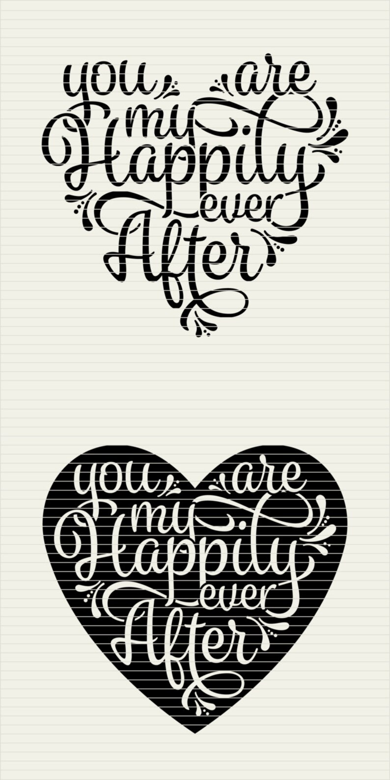 SVG Valentine svg Happily Ever After svg love svg wedding ...