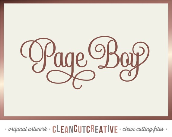 Download Svg Page Boy Svg Usher Svg Ring Bearer Svg Wedding Party Svg Etsy