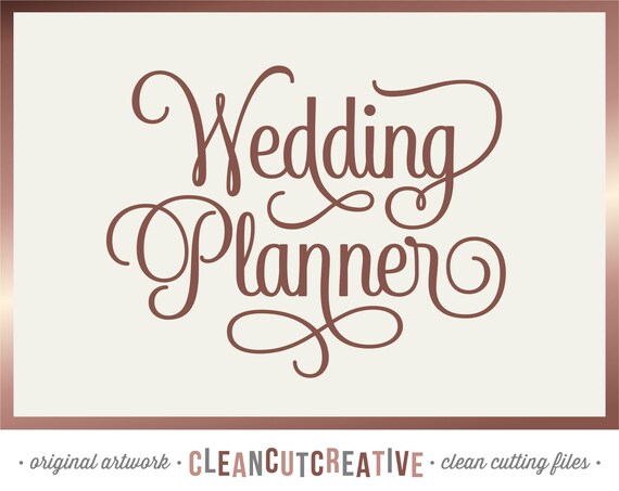 Free Free Wedding Planner Svg 435 SVG PNG EPS DXF File