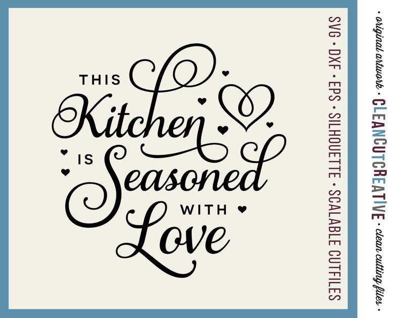 Free Free This Kitchen Is Seasoned With Love Svg Free 205 SVG PNG EPS DXF File