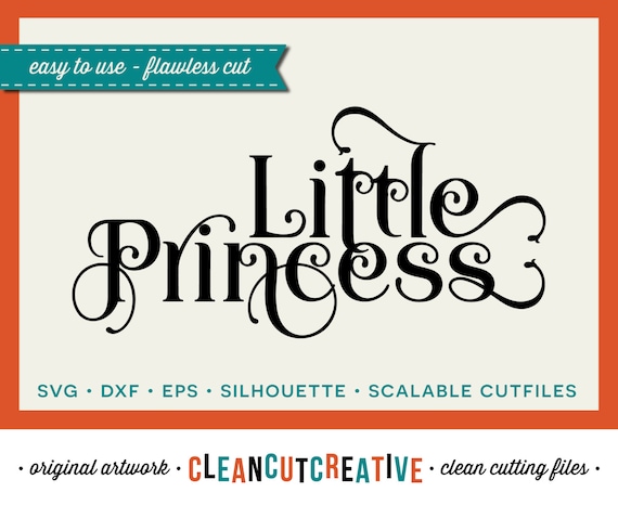 Download Craft Supplies Tools Cricut Silhouette Cameo Clean Cutting Commercial Files Svg Little Princess Svg Girl Svg Princess Svg Fancy Girl Design Svg Dxf Eps Drawing Drafting