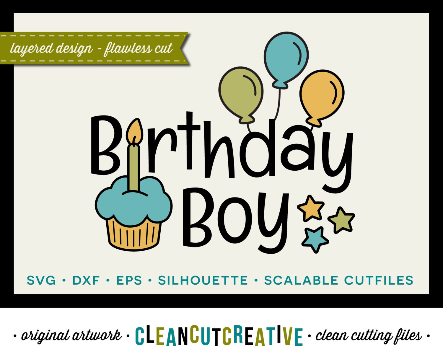 Download SVG Birthday Boy svg Boy Birthday Design DXF EPS png svg | Etsy