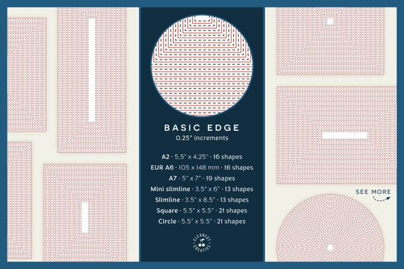 Deckled Edge Paper Shapes - Design Cuts