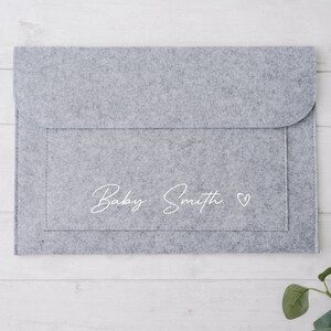 Pregnancy Notes Baby Folder, Personalised Document Holder - Etsy UK