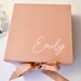 Personalised Bridesmaid Proposal Box, Rose Gold Gift Box, Will You Be My Bridesmaid 