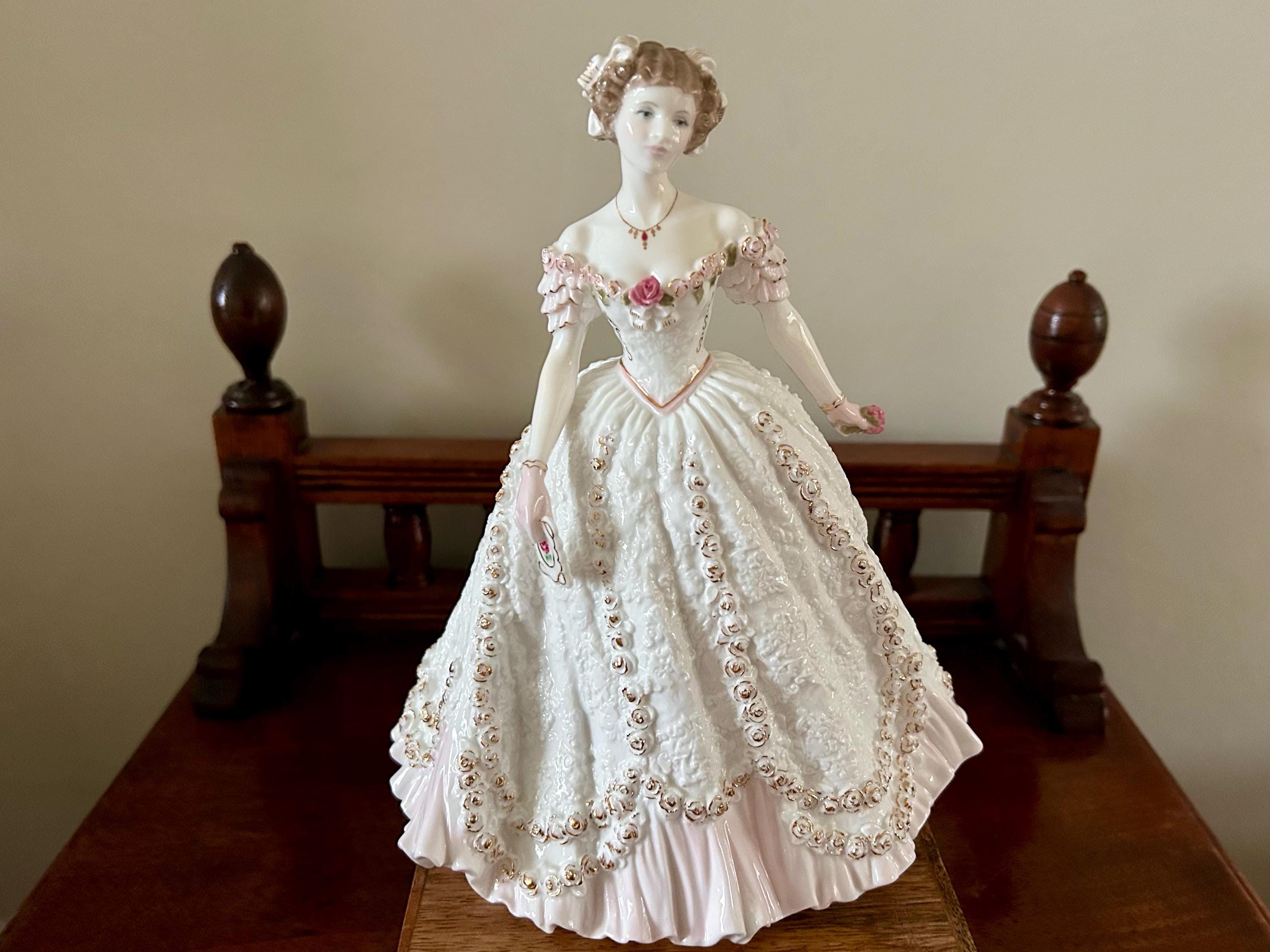 Vintage Royal Worcester Sweetest Valentine Figurine, Limited