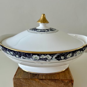 Vintage Royal Doulton Paradise Vegetable Tureen, Serving Dish, H5134, Made in England