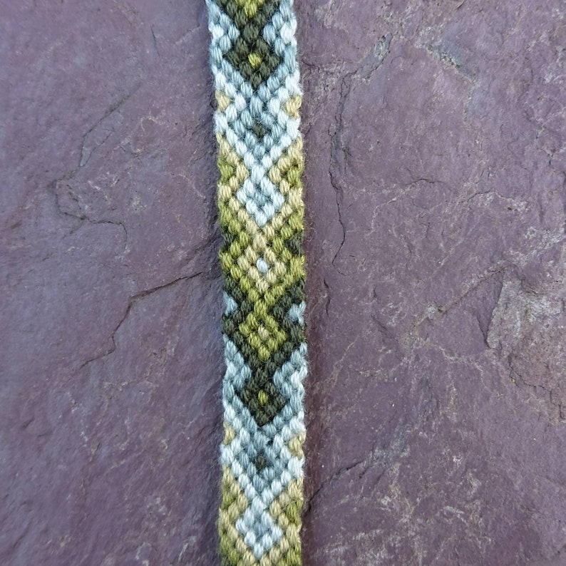 Childs Grey Green Camo Friendship Bracelet Small 56.5 inch Etsy