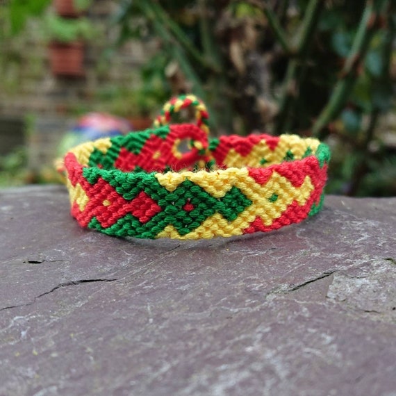 Double Arrowhead Friendship Bracelet - ADVANCED PATTERN | Alex's  Innovations - YouTube