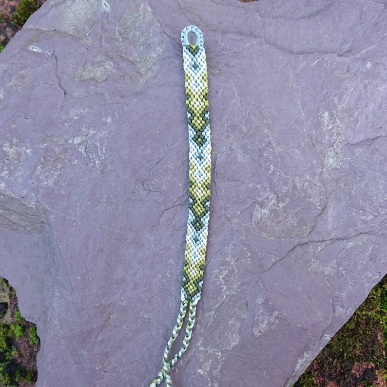 Childs Grey Green Camo Friendship Bracelet Small 56.5 inch Etsy