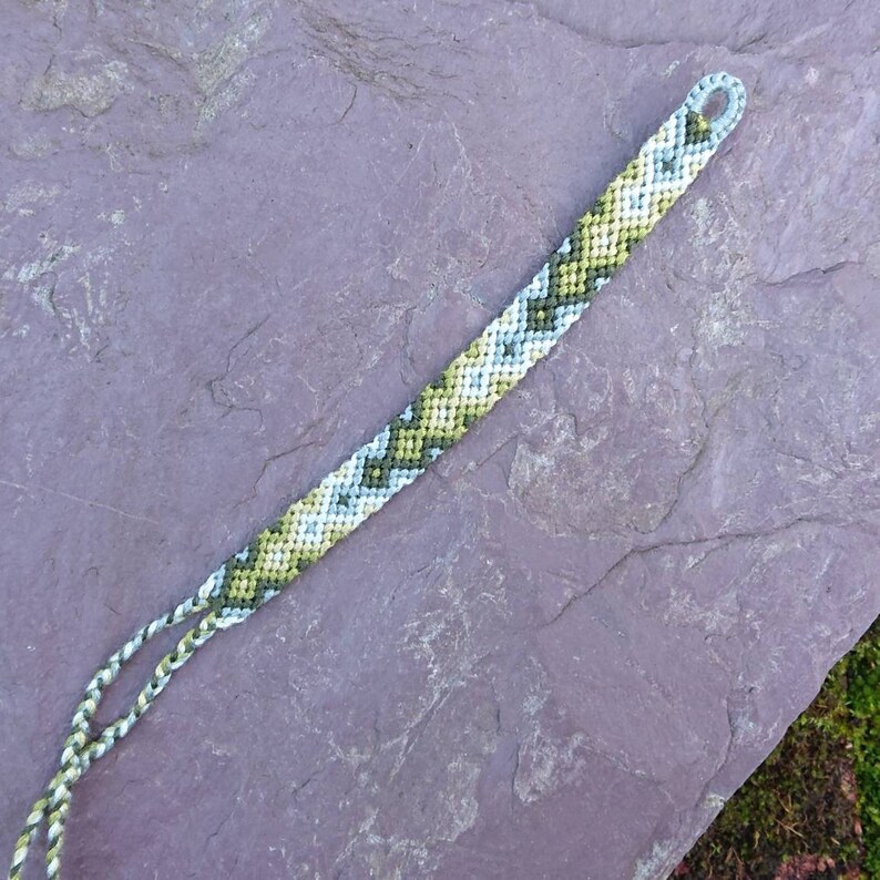 Childs Grey Green Camo Friendship Bracelet Small 56.5 inch Etsy