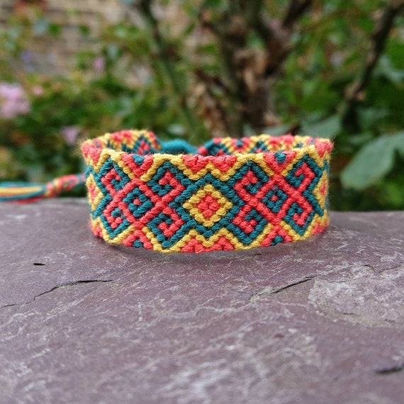 braided stitch bracelet tutorial! (beginner) - YouTube