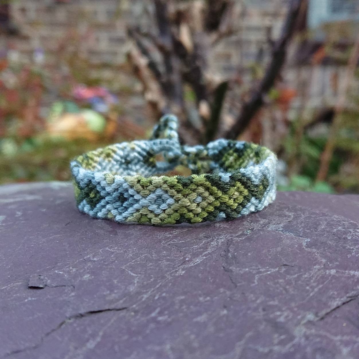 Childs Grey Green Camo Friendship Bracelet Small 56.5 inch Etsy