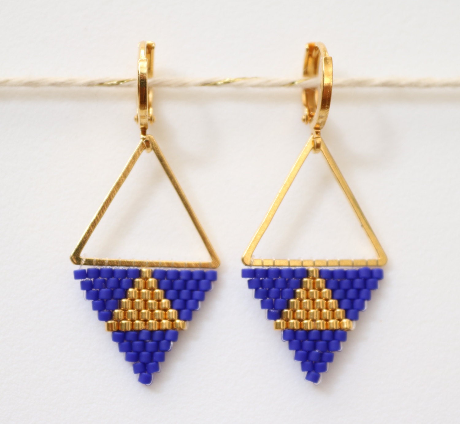 TRIANGLES earrings Etsy