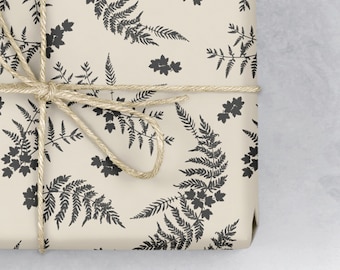 Fern Wrapping Paper / Gift Wrap - Ferns - Spray