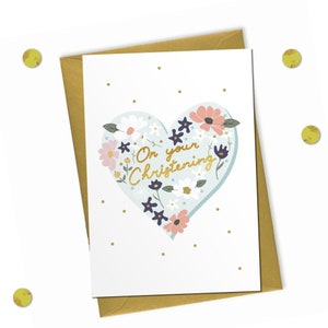 On Your Christening - Christening Card