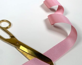 Grosgrain Ribbon per metre - 25mm Blush Pink