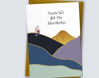 Adventures - Card for Dad, Dad Birthday Card