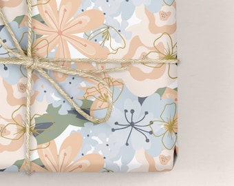 Papier d'emballage floral / Papier cadeau - Blooming Marvelous - Flower Burst