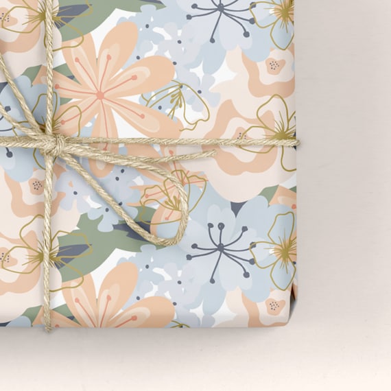 Floral Wrapping Paper / Gift Wrap Blooming Marvellous Flower Burst -   Finland