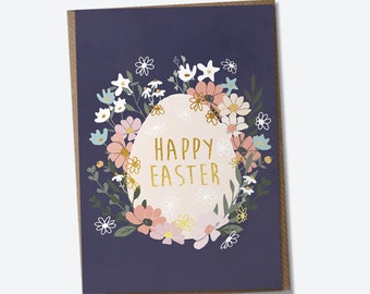 Easter Day - Egg, Happy Easter Card