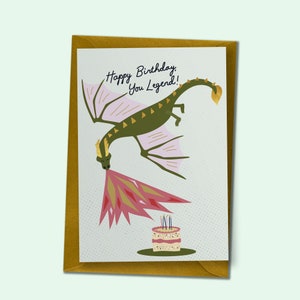 Você é uma lenda! - Cartão de feliz aniversário