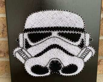 Custom Made to Order Star Wars Stormtrooper String Art Board