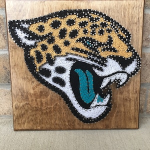 Jacksonville Jaguars String Art Board