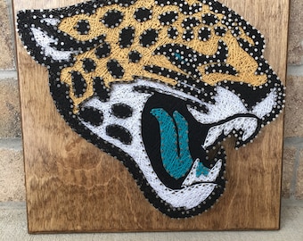 Jacksonville Jaguars String Art Board