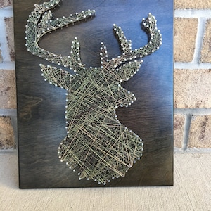 Custom Made To Order Buck Deer String Art