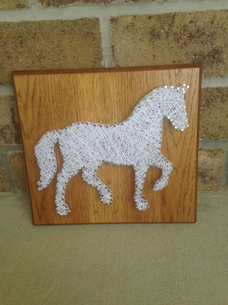 Made to Order Horse String Art Etsy