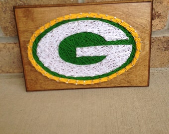 Custom Made to Order Green Bay Packers String Art